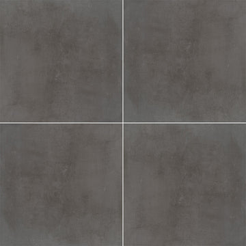 Beton Anthracite, 24" x 24" | 2CM Porcelain Pool Paver by MSI