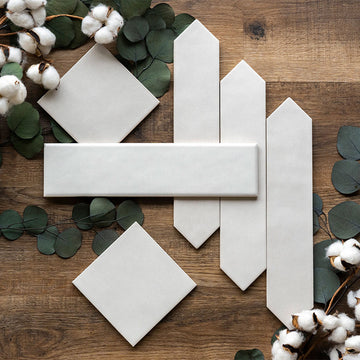 Renzo Dove Pickett 2.5" x 13" | Ceramic Tile for Kitchens & Bathrooms