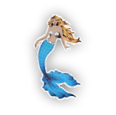 mermaid pool mosaic