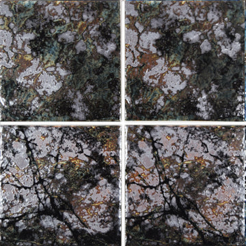 Midnight Blue, 6" x 6" Porcelain Tile | SAGA-663 | Fujiwa Pool Tile
