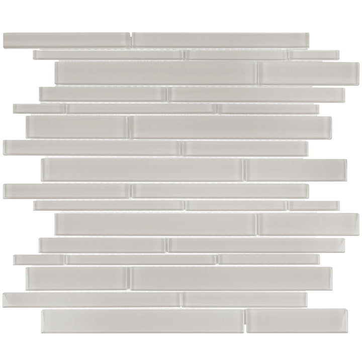 Mist, Linear Mosaic Tile | ANAELEMMISRS | Aquatica Glass Pool Tile