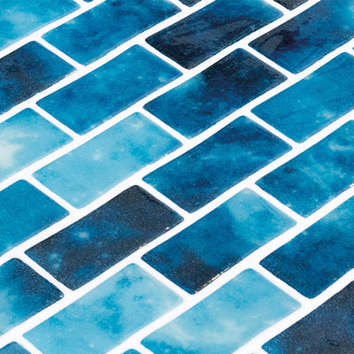 Sena, 1" x 2" | ONIVANGSENA12 | Aquatica Glass Mosaic Tile