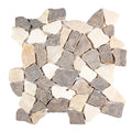Palomino - Flat Stone Pebble Tile