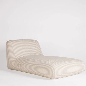 Ivory Flax Chaise by LETO