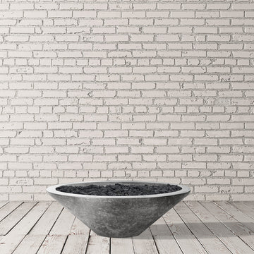 Embarcadero Pedestal Fire Bowl | Gas Fire Pit by Prism Hardscapes