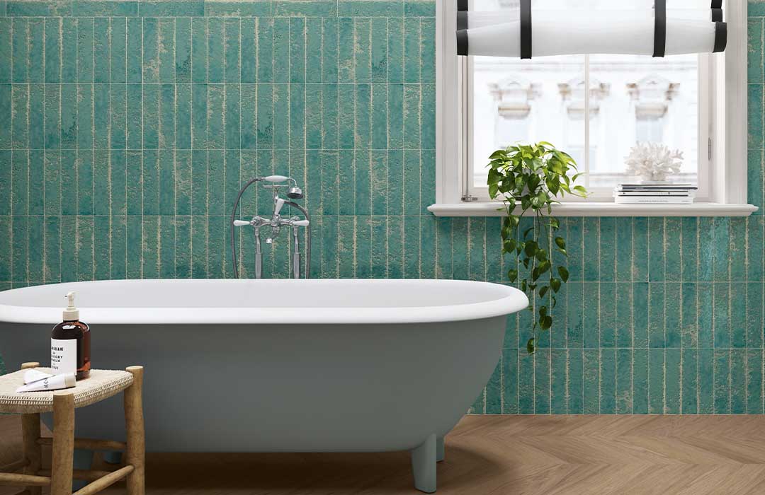 Pukka Series Ceramic Tile in Bathroom