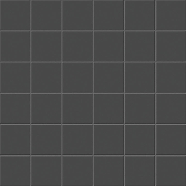 Soho Retro Black Matte, 2" x 2" Ceramic Tile | Wall & Floor Tile