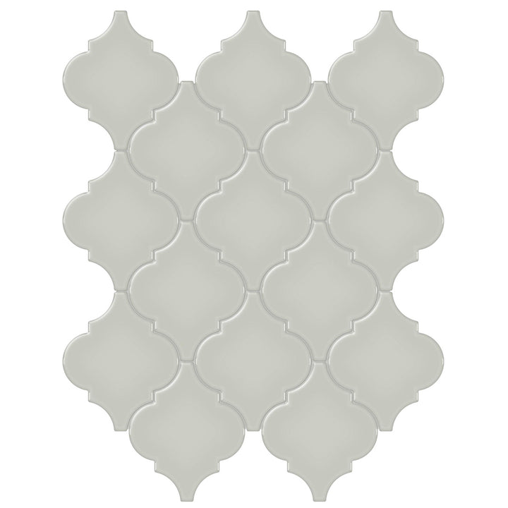 Soho Soft Sage, Arabesque | Ceramic Bathroom & Backsplash Tile