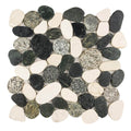 Salt and Pepper - Shaved Pebble Tile