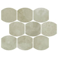 SeaMist Green Lens Mosaic - Porcelain Tile