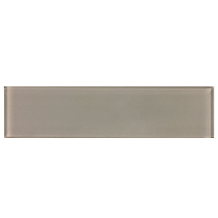 Smoke, 3" x 12" Glass Tile | ANAELEMSMO312 | Aquatica by Tesoro