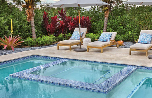 Swimming pool tile