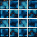 Terra Blue, 3" x 3" - Porcelain Pool Tile