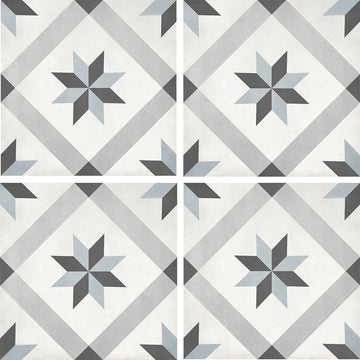 Tide Compass, 8" x 8" Porcelain Tile | ANAFORMTIDECOMP | IWT