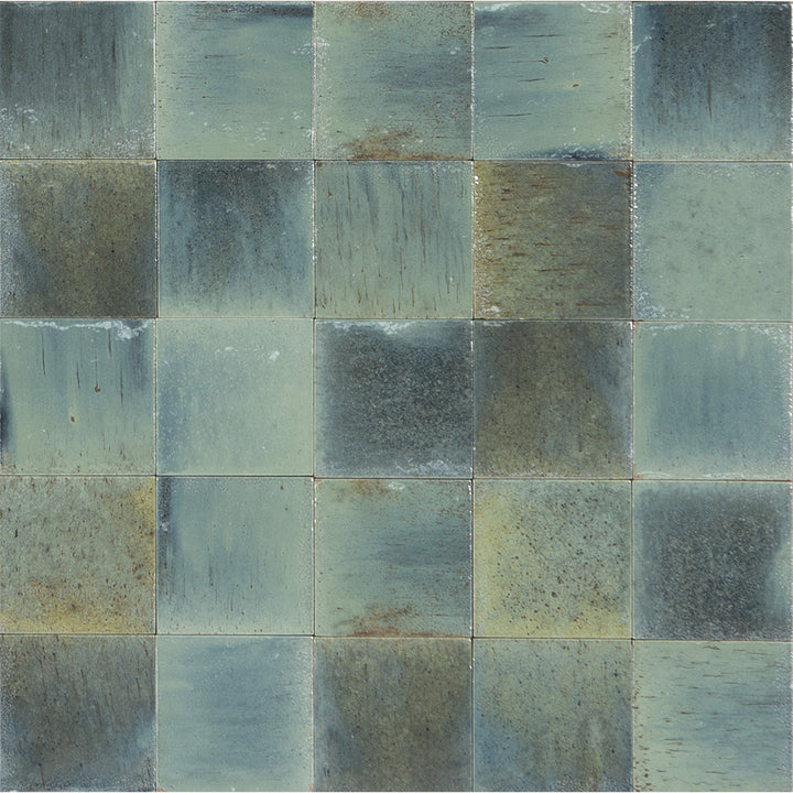 Turchese Glossy, 4" x 4" | EMCGLEETURC44 | Aquatica Porcelain Pool Tile