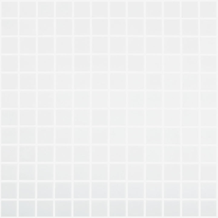White Vanilla Matte, 1" x 1" Glass Tile | Vidrepur Mosaic Tile