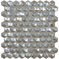 Coffee 3D, Hexagon Mosaic - Glass Tile