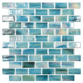 Watercolor, 1" x 2" - Glass Tile