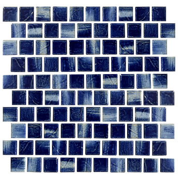 Wave Crest, 1-1/8" x 1-1/8" | NAMI-152 | Porcelain Pool Tile