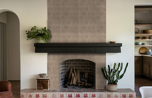 Wood look porcelain tile