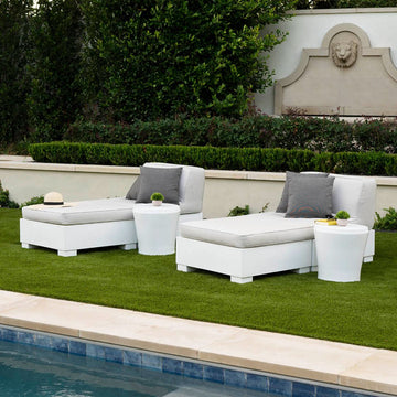 Affinity 2 Piece Sun Chair | Pool & Patio Daybed by Ledge Lounger