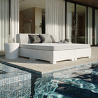 Affinity Square Sunbed with Backrest - Pool & Patio Daybed