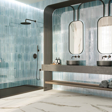 Agadir Agua, 2.8" x 11" | Porcelain Tile for Interiors & Exteriors