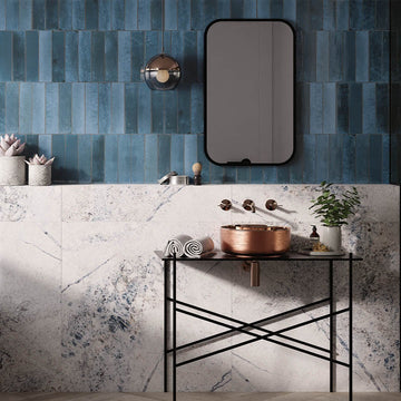 Agadir Lago, 2.8" x 11" | Porcelain Tile for Interiors & Exteriors
