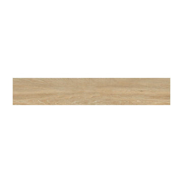 Agra Fort Beige, 8" x 48" | Porcelain Wood-Look Floor Tile
