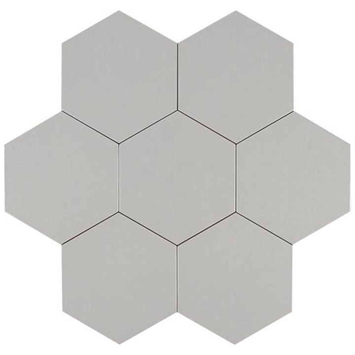 Albatross Pumice Hexagon Ceramic Tile