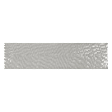 Albatross Smoke Deco, 3" x 12" Ceramic Tile | Kitchen Backsplash & Bathroom Tile