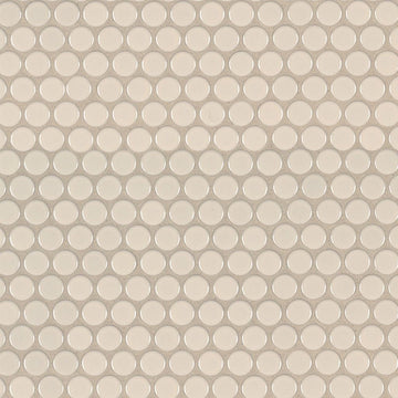 Almond, Penny Round Mosaic | Porcelain Tile by MSI | SMOT-PT-PENRD-ALM
