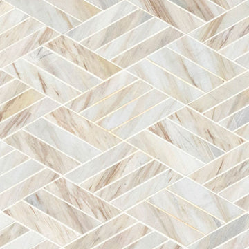 Angora Natural Stone Mosaic Tile | MSI