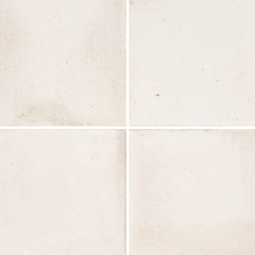 Antique White Field, 6" x 6" Porcelain Tile | Artistry in Mosaics