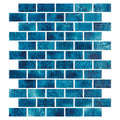 Arrecife Blue, 1" x 2" - Glass Tile