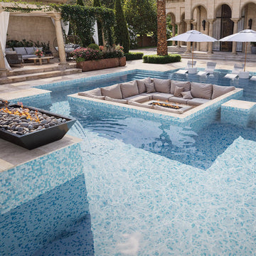 Audrey, 3/4" 3/4" Glass Tile | Mosaic Tile by Bisazza