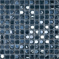 Dark Blue Iridescent, 1" x 1" - Glass Tile