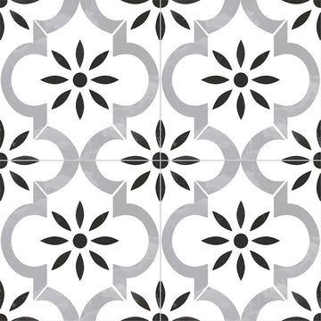 Azila, 8" x 8" Porcelain Tile | NAZIL8X8 | Patterned Tile by MSI