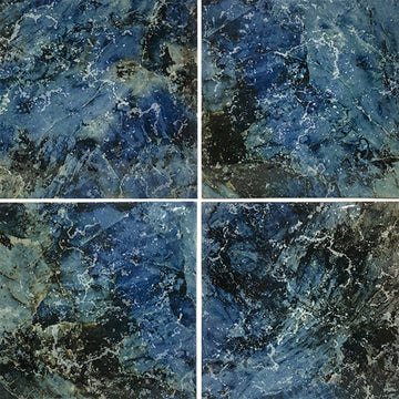 Bermuda Blue, 6" x 6" Tile | LYRA-682 | Fujiwa Porcelain Pool Tile