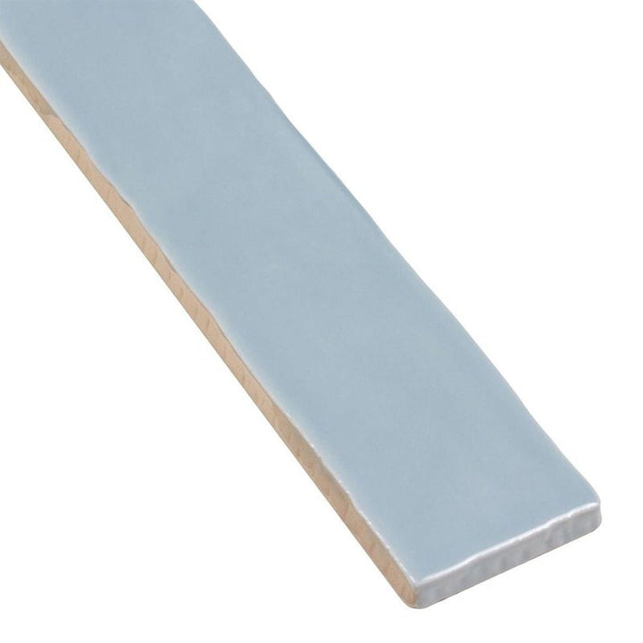 Beyond The Sea, 2" x 10" Ceramic Tile | Zellige-Look Backsplash Tile