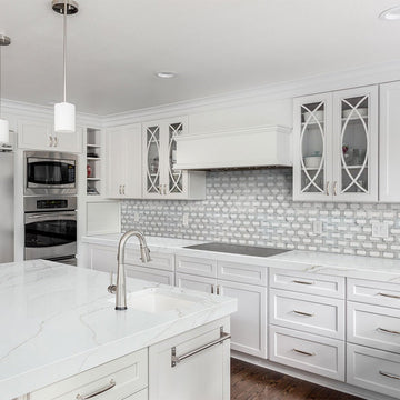 Bianco Dolomite Lynx Mosaic | Stone Tile by MSI
