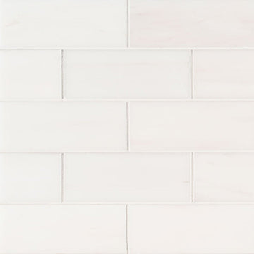 Bianco Dolomite Subway, 3" x 6" | Stone Tile for Kitchen & Bath