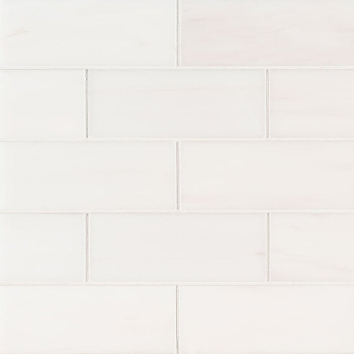 Bianco Dolomite Subway, 3" x 6" | Stone Tile for Kitchen & Bath