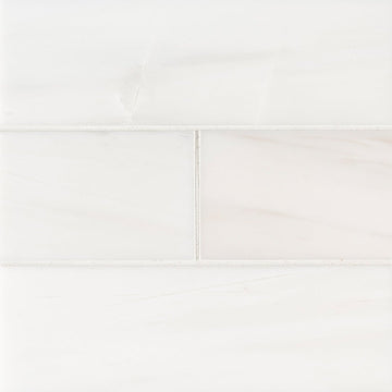 Bianco Dolomite Subway, 4" x 12" | Stone Tile for Kitchen & Bath