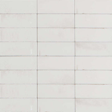 Bianco Glossy, 3" x 8" | EMCGLEEBIAN38 | Aquatica Porcelain Pool Tile