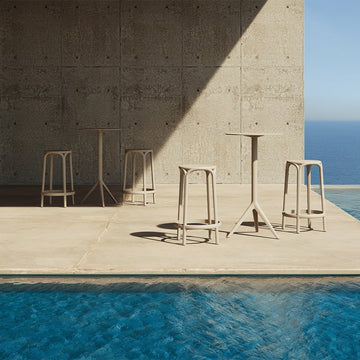 Brooklyn Counter Stool | Modern Outdoor Patio Furniture by Vondom