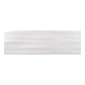 Buteo White Matte Tide Deco, 5" x 16" Ceramic Tile | Backsplash Tile