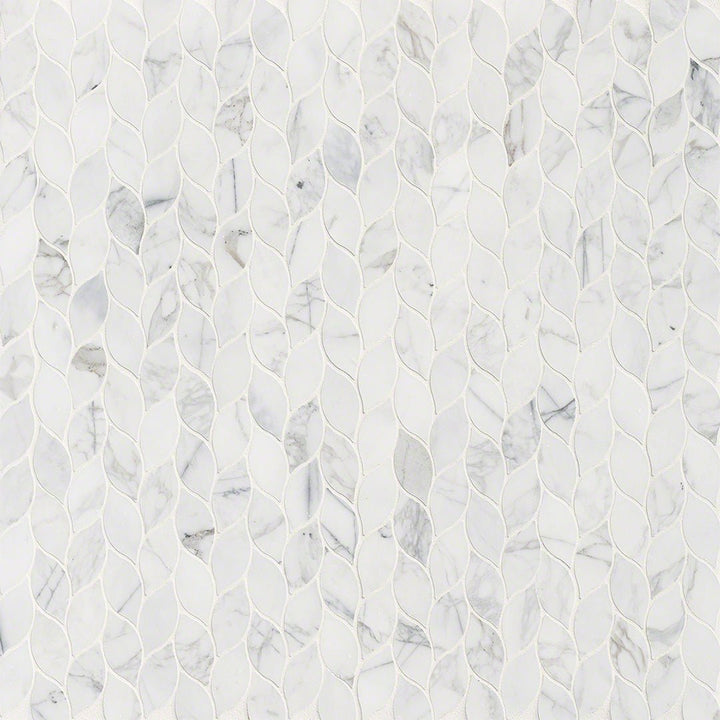 Calacatta Cressa Blanco Pattern | Natural Stone Backsplash Tile