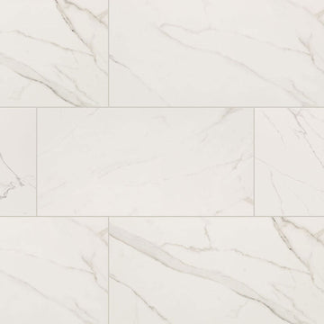 Calacatta Venato Polished, 24" x 48" | Porcelain Floor Tile by MSI