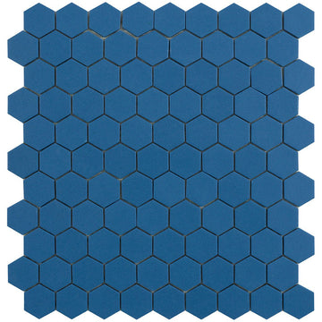 Candy Ether, Hexagon Mosaic Tile | Glass Pool Tile by Vidrepur